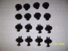 FRONT LOWER FACIA BUMPER RETAINER SET 16